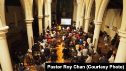 英伦好邻舍教会的崇拜聚会。 (图片来源:英伦好邻舍教会)
