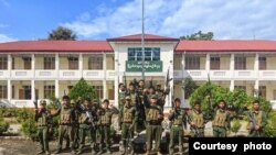 အောက်တိုဘာ ၃၀ ရက် MNDAA မှ မူပန်(သိန္နီ) မြို့ အထွေထွေအုပ်ချုပ်ရေးဦးစီးဌာနကိုသိမ်းယူ။ (ဓာတ်ပုံ-The Kokang fb)