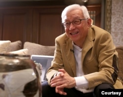 资料照:位于台北的全球百大文物收藏家之一、半导体大厂联电(UMC)的前荣誉董事长曹兴诚。