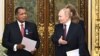SML: Denis Sassou Sassou N’Guesso azali na Moscou epayi Putin apesi ye mbano ya ordre ya lokumu