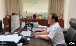 明新科技大学副校长廖信德 (美国之音/林柏宏)