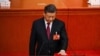 2023年3月10日,在中国第十四届全国人大一次会议第三次全体会议上新当选的国家主席、中央军委主席习近平进行宪法宣誓。