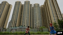 中国恒大在北京开发的一处楼盘。(2022年7月28日)