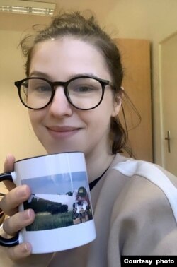 来自 Vinnytsia地区的乌克兰女孩 Oksana。(Oksana 提供)