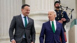 ဂါဇာမှာ ချက်ချင်းအပစ်ရပ်ဖို့ အိမ်ဖြူတော်ရောက် အိုင်ယာလန်သမ္မတ တောင်းဆို ဂါဇာမှာ ချက်ချင်းအပစ်ရပ်ဖို့ အိမ်ဖြူတော်ရောက် အိုင်ယာလန်သမ္မတ တောင်းဆို