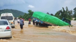 သောင်ရင်းမြစ်ရေကြီးတဲ့ပြဿနာ မိုးဆက်ရွာရင်ပိုဆိုးနိုင် သောင်ရင်းမြစ်ရေကြီးတဲ့ပြဿနာ မိုးဆက်ရွာရင်ပိုဆိုးနိုင်