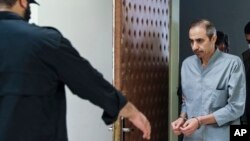 Ông Habib Farajollah Chaab tại tòa án.