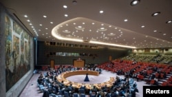 Một cuộc họp của Hội đồng Bảo an Liên hiệp quốc.
