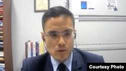 美国新泽西拉玛珀学院政治学副教授陈鼎。(资料照)