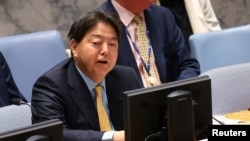 资料照:日本外相林芳正