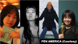 美国笔会等多家国际笔会为纪念国际三八妇女节发文呼吁中国政府立即释放并撤销针对中国编辑曹芷馨、作家李思琪、会计李元婧和教师翟登蕊等多名女性所提出的所有指控罪名。这些中国女性因参加2022年11月27日的白纸运动而被逮捕。 (2023年3月8日)