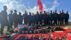 စစ်ကောင်စီ တပ်စခန်း ၉၀ ခန့် သိမ်းနိုင်ကြောင်း ညီနောင် ၃ ဖွဲ့ကြေညာ
 စစ်ကောင်စီ တပ်စခန်း ၉၀ ခန့် သိမ်းနိုင်ကြောင်း ညီနောင် ၃ ဖွဲ့ကြေညာ