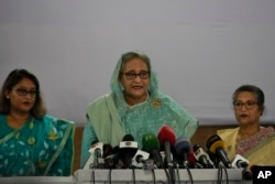 资料照:孟加拉国总理哈西娜(Sheikh Hasina)