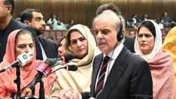 ပါကစ္စတန်ဝန်ကြီးချုပ်သစ်အဖြစ် Shehbaz Sharif ရွေးချယ်ခံရ  ပါကစ္စတန်ဝန်ကြီးချုပ်သစ်အဖြစ် Shehbaz Sharif ရွေးချယ်ခံရ