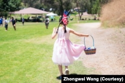 王中伟的女儿现已适应了美国的生活(照片由受访者提供)