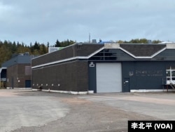 北欧中国城,现在是一座芬兰食品厂厂房。 (美国之音 李北平)