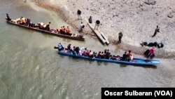 VOA图集:走出巴拿马雨林的中国走线客