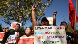 အာဏာရှင်တွန်းလှန်မှုမှာပါဝင်တဲ့ မြန်မာအမျိုးသမီးတွေကို နိုင်ငံတကာ ချီးကျူး အာဏာရှင်တွန်းလှန်မှုမှာပါဝင်တဲ့ မြန်မာအမျိုးသမီးတွေကို နိုင်ငံတကာ ချီးကျူး