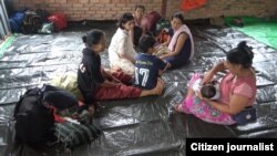 တိုက်ပွဲတွေကြောင့် ကြာအင်းဆိပ်ကြီးဒေသခံတွေ စစ်ဘေးရှောင်နေကြရ (စက်တင်ဘာ၊ ၂၀၂၃)