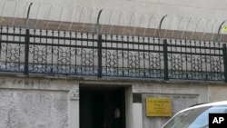 资料照片:位于罗马的中国驻意大利大使馆。(2022年10月27日)