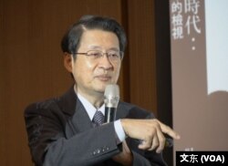 位于台北的中央研究院院士吴玉山(文东拍摄)