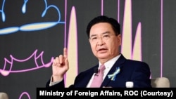 台湾外交部长吴钊燮(2022年10月25日)