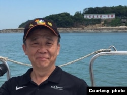 位于台北的台湾前战争学院战略教官栗正杰(照片提供:栗正杰)。