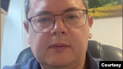 乌克兰议会外交事务委员会主席梅列日科。(照片来自梅列日科的推特账号)