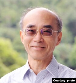 位于台北的中研院环境变迁研究中心特聘研究员许晃雄(照片提供:许晃雄)