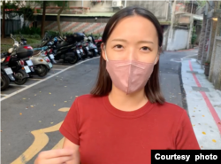 游戏业人资部门员工Cleo(美国之音特约记者杨安拍摄)。