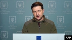 乌克兰总统弗拉基米尔·泽连斯基(法新社/乌克兰总统办公室)