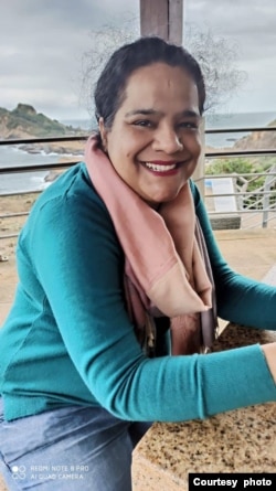 位于印度新德里的“中国分析及策略中心”研究员夏海娜(Namrata Hasija)(照片提供:夏海娜)