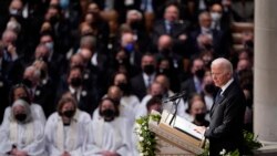 ကန်နိုင်ငံခြားရေးဝန်ကြီးဟောင်း Madeleine Albright ဈာပန ကန်နိုင်ငံခြားရေးဝန်ကြီးဟောင်း Madeleine Albright ဈာပန