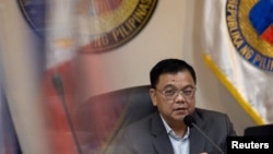 资料照:菲律宾代理国防部长何塞·福斯蒂诺(Jose Faustino)