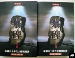 杨继绳的《墓碑》,中国大陆书店里买不到,但在街头小摊可以买到盗版的