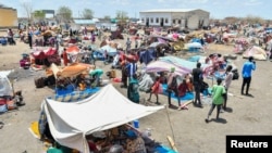 联合国在苏丹南部边境地区为逃离战火的苏丹民众设立的难民营地。(2023年5月1日)