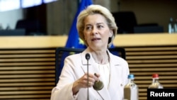 欧盟委员会主席冯德莱恩(Ursula von der Leyen)(路透社资料图 )