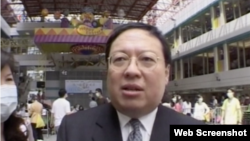 香港中华能源基金会秘书长何志平(视频截图)