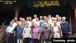 部分幸存的反右运动中被打成右派的老人。(六四天网图片)