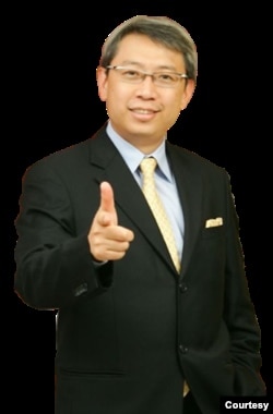 位于台北的万宝资产管理集团总裁朱成志