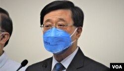香港候任特首李家超表示,已尽力争取选委支持,希望能以施政结果说服不支持他的人 (美国之音/汤惠芸)