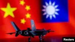 中国战机示意图(路透社)