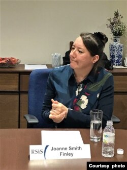 史密斯·芬利博士(芬利提供)RSIS seminar