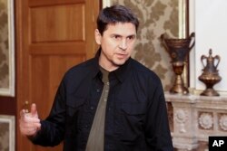 资料照:乌克兰总统办公室顾问波多利亚克(Mykhailo Podolyak)