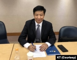 台湾淡江大学国际事务与战略研究所兼任助理教授揭仲。(揭仲提供)