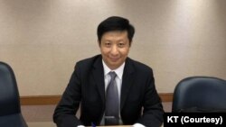 台湾淡江大学国际事务与战略研究所兼任助理教授揭仲。(揭仲提供)