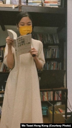 港识多史创办人之一Haidee分享他们出版书籍的历史故事 (图片来源:港识多史提供)