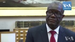 Dr. Mukwege: "Etat de siège esimbi te, esengeli kokombola mampinga" Dr. Mukwege: "Etat de siège esimbi te, esengeli kokombola mampinga"