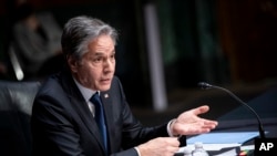 美国国务卿布林肯在参议院外交委员会作证(2022年4月26日)