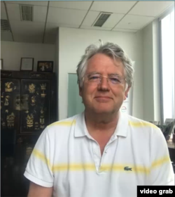 资料照:中国欧盟商会主席伍德克